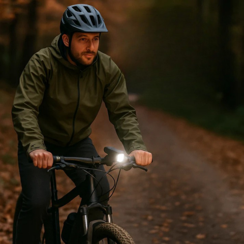 250 Lumen frontlykt for sykkelen - økt synlighet og sikkerhet om natten