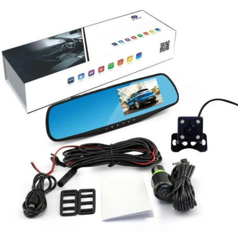 Κάμερα Dash με διπλό φακό - Συνεχής παρακολούθηση & ευρεία γωνία