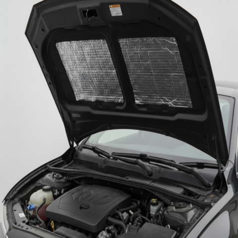 رول مضاد للضوضاء ومضاد للحرارة للسيارات — تطبيق سهل ومتين 