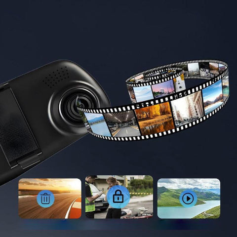 Caméra Rétroviseur HD – Sécurité Totale En Route
