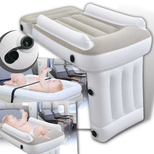 Felfújható gyermekágy - utazási kényelem és gyors telepítés