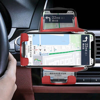Kabelloses Autoladegerät mit Handyhalterung – Automatische und schnelle Befestigung 