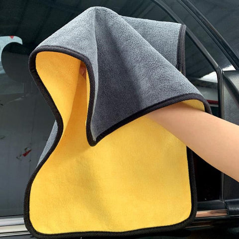 Doppelseitiges Chiffon Auto – Streifenfreie Reinigung 
